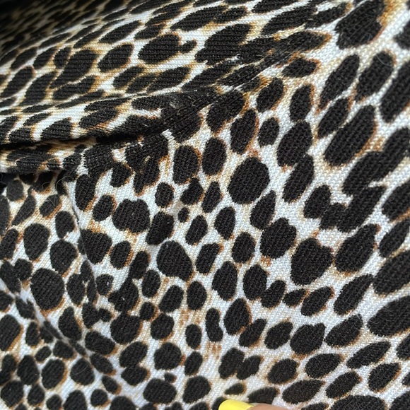 WHBM cheetah print cardigan - Picture 5 of 5